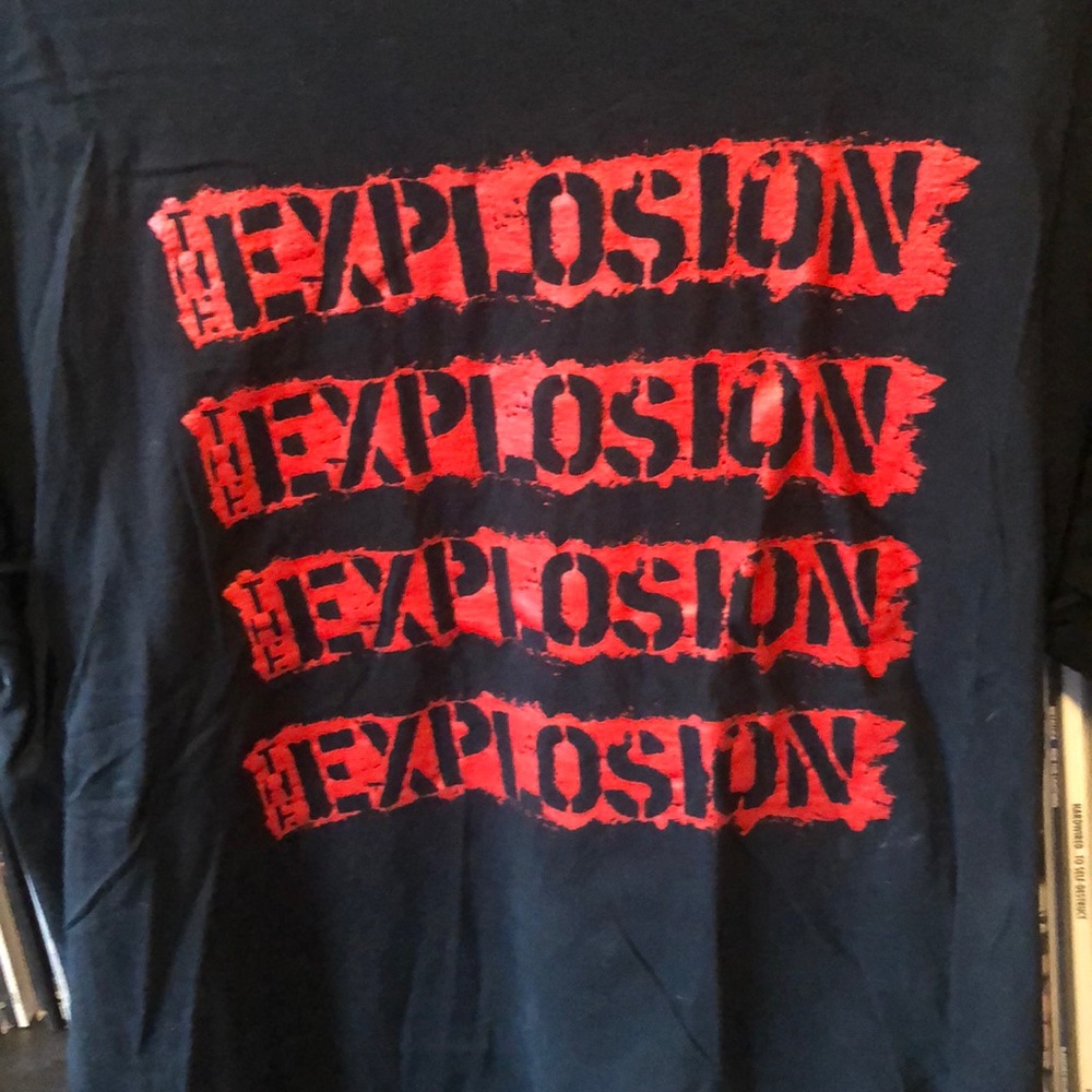 The Explosion XL Shirt. Boston Punk, Hardcore, Oi!